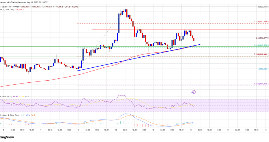Bitcoin Price Trades Sideways Under $120K—Will Bulls Regain Control?