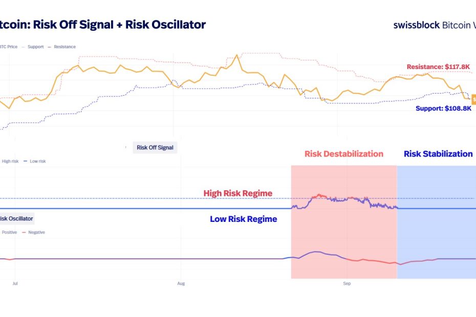 Bitcoin Loses $110,000 Support But Risk Signal Says Market Is Safe – Details