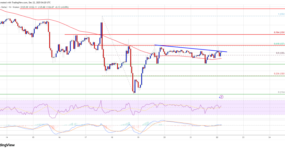 Solana (SOL) Targets Upside Break, Bulls Smell Momentum Shift