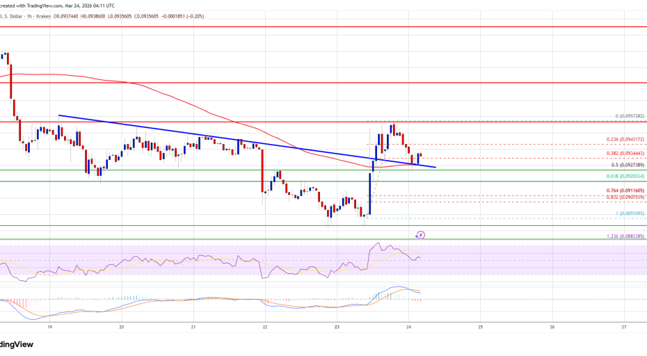 Dogecoin (DOGE) Targets Resistance, Bulls Eye Potential Upside Move